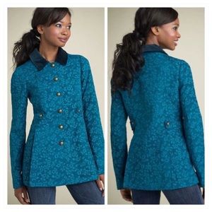 Free People Embossed Swing Jacket NWOT